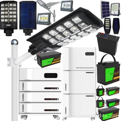 CE 2000W IP67 All-in-One Solar Outdoor LED Flood Light